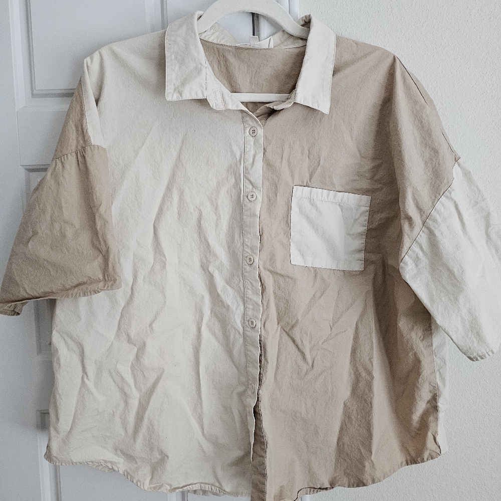 Button Down Blouse